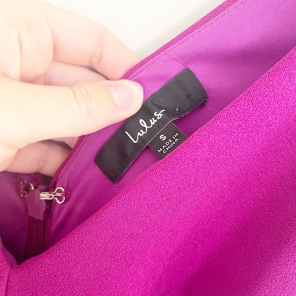 Lulus Melora Magenta Sleeveless Maxi Dress - Picture 7 of 9